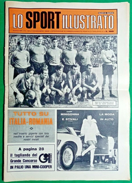 Lo Sport Illustrato – Milan – 12 Janvier 1950 – N°2 – Magazine Sportif Vintage Italien