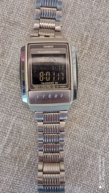 Montre casio sales telememo 30