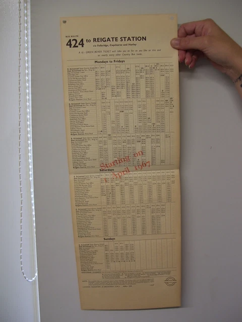 london-transport-bus-stop-panel-timetable-route-424-april-1967-used-con
