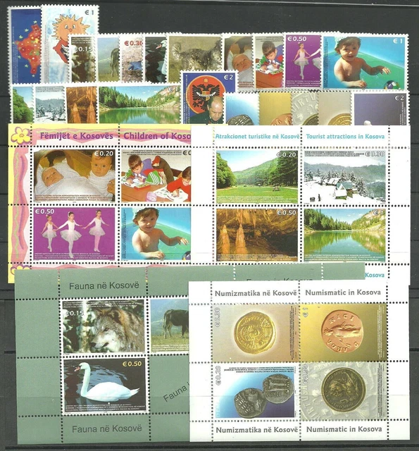 KOSOVO 2006 Komplettes Jahr postfrisch