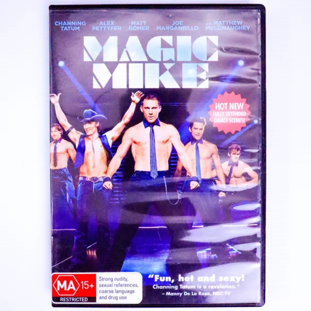 Magic Mike (DVD, 2012) Channing Tatum,  Alex Pettyfer - Comedy Drama Movie Film