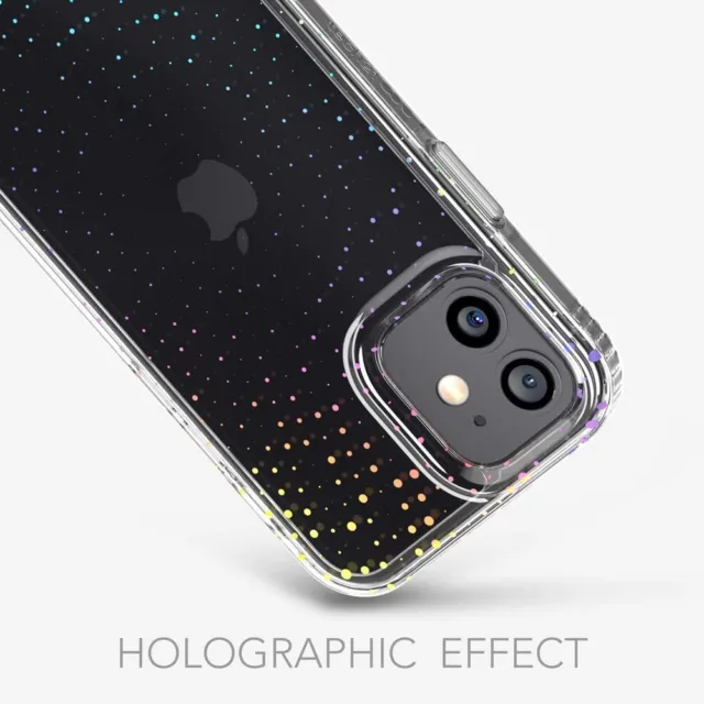 tech21 Evo Sparkle Shimmering & Scratch-Resistant Case for iPhone 12 & iPhone...
