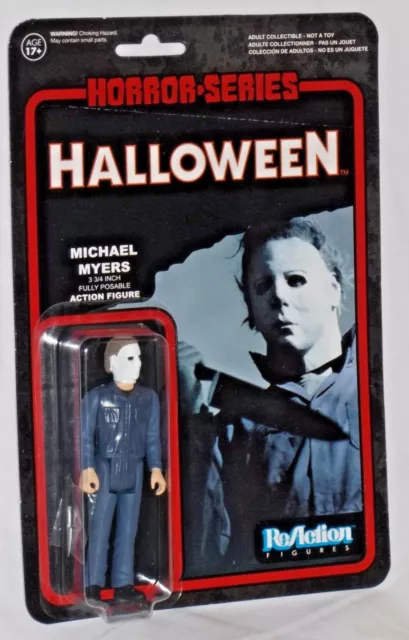 FUNKO REACTION action figure HALLOWEEN Cult Horror Movie MICHAEL MYERS Sealed