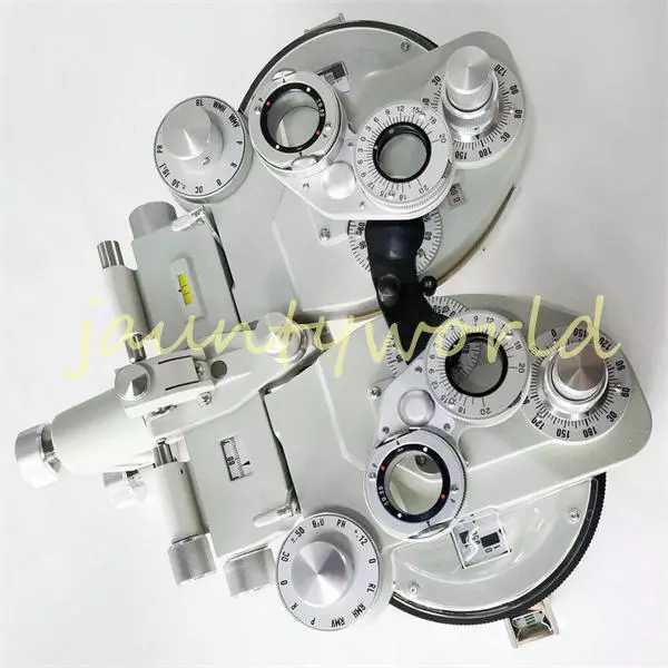 Minus Manual Phoropter Vision Tester Optometry Refractor Creamy White Color NEW