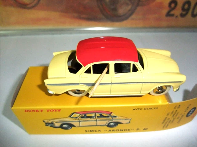 Dinky Toys Simca 1000 Rouge 1962 – Miniature Ancienne En Métal – Collection