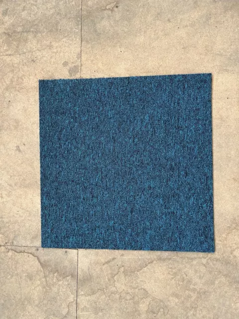 Blue Carpet Tiles 50cm² (Box of 19)