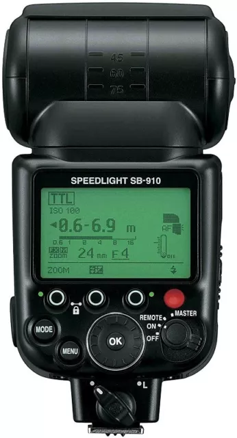 Nikon SB-910 Speedlight Blitzgerät technisch geprüft #X33233 3