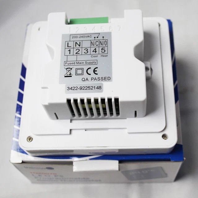 THERMAQ LED P5 TQX0073 5 Series Room Thermostat ESRTP5 - BNIB £24.99 ...