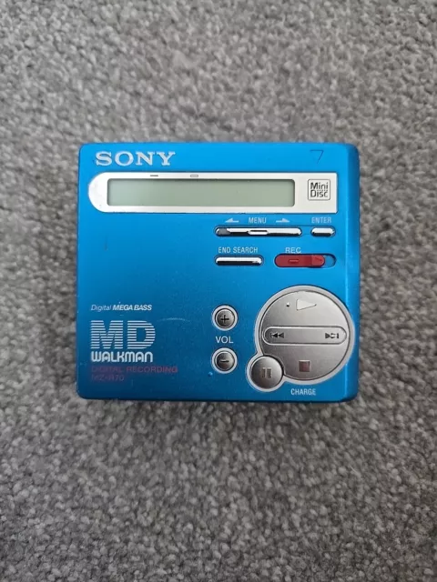 Sony MD Walkman MZ-R70 Mini Disk player *faulty Read Description *