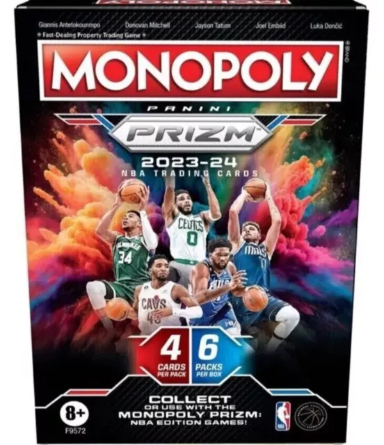20232024 MONOPOLY PRIZM NBA Basketball Booster Box NEW SEALED 🏀🔥 39.