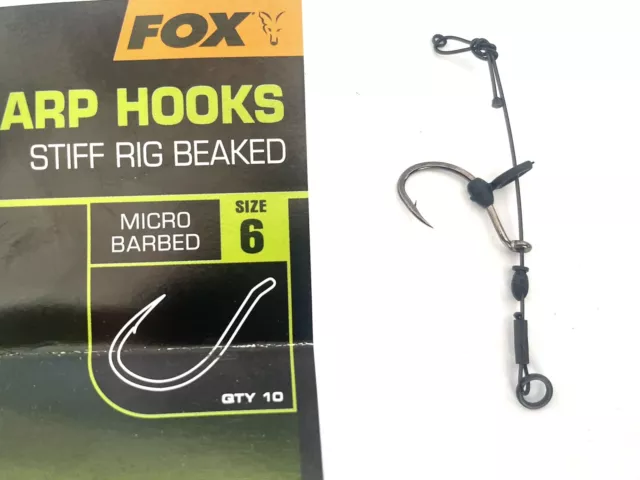 The Viper rig.      💥💥Pre tied💥💥fox, Stiff Rigged Beaked, Size 6.