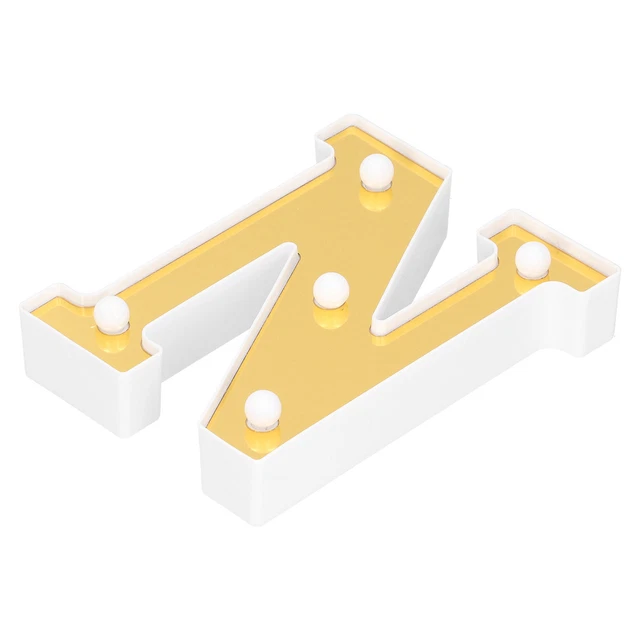 LT N English Alphabet Lamp LED Decorative Lighting For Proposal Confession