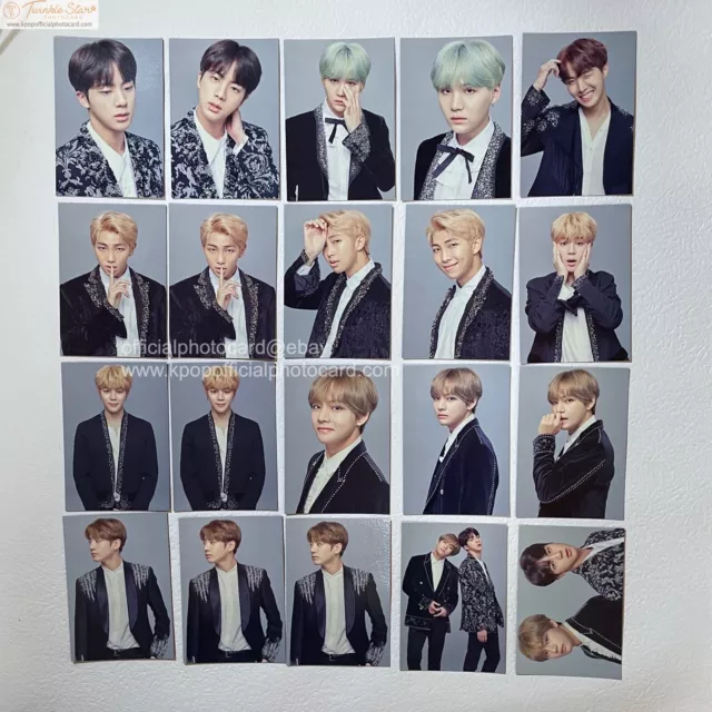 BTS The Wings Tour Final Concert JUNGKOOK V Suga Jimin Official Mini PHOTO CARD