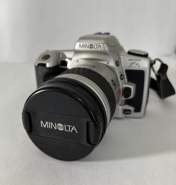 Minolta Maxxum HTsi Plus SLR Film Camera with AF 28-80 Zoom Lens - Tested -