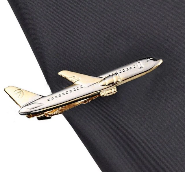Broche Vintage Avion Boeing 767 Luxair - Collection Aviation Occasion