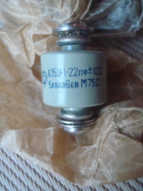 2Stuk 22pF 6kV 5kVAR Keramik Kondensatoren Ceramic Doorknob Capacitor 4kV 3kV 2