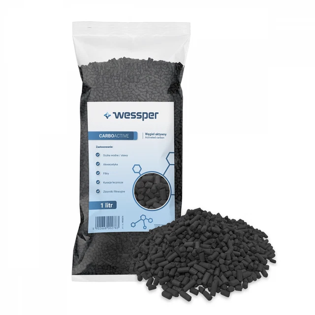 Activated Carbon Charcoal for Aquarium Fish Tank, Granulated Filter Media, Pond