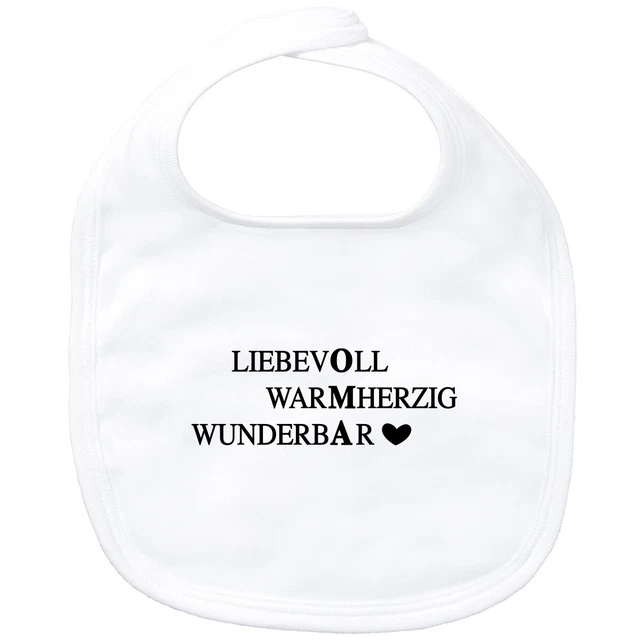 Bavaglino bambino amorevole caldo meraviglioso nonna idea regalo souvenir nascita