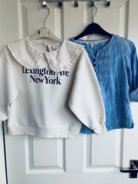 Pacchetto vestiti ragazze età 8 anni 2x top maglione tunica FAT FACE ZARA estate