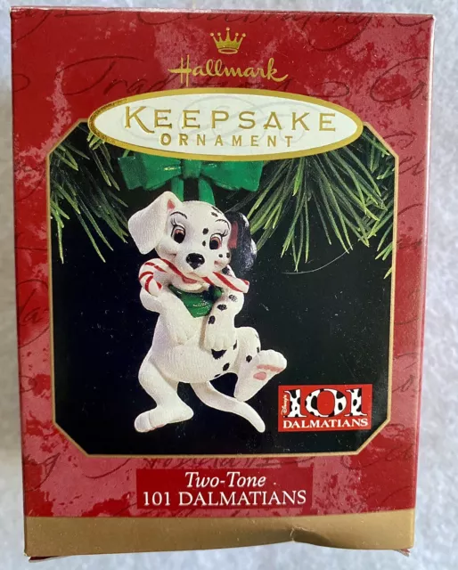 1997 Hallmark Ornament Two-Tone - 101 Dalmatians - Disney - Dog - New