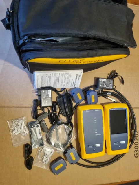 Fluke Networks DSX2-8000 Cable Analyzer. Brand New With Calibration Certificate!