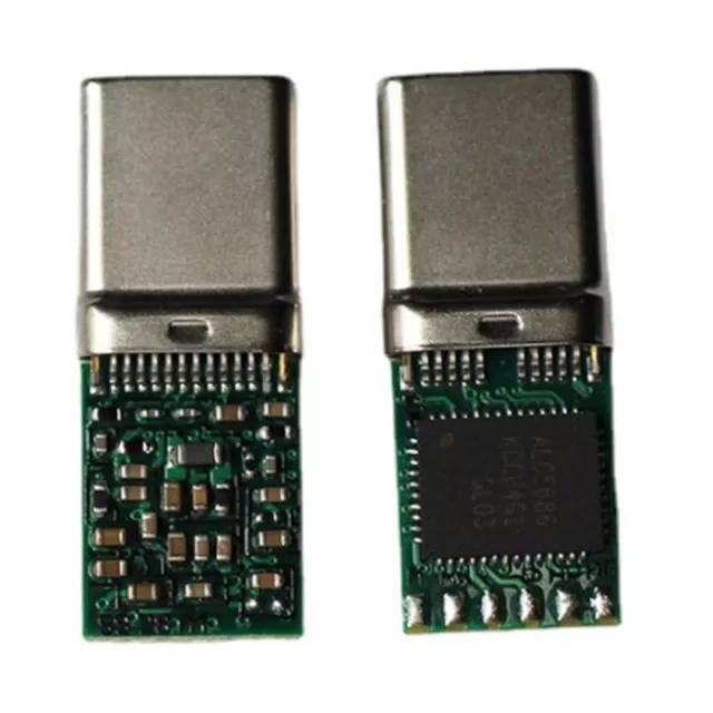 ALC5686 Chip Type-C Digital Audio Headphone Plug DAC Decoding Connector AdaptDC