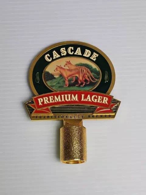 Cascade Premium Lager Beer Tap Screw Top Knob Handle - Collectable Ornament