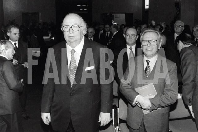Foto Vintage Giovanni Spadolini all'apertura dell'anno giudiziario 1993