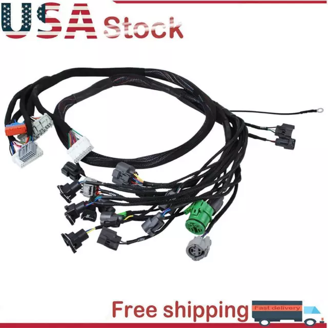 OBD1 Budget D&B-series Tucked Engine Harness For Honda Civic Integra B18 D16