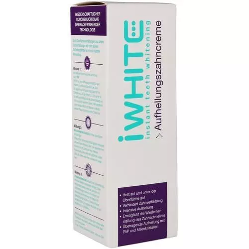 IWHITE Instant Zahnpasta, 75 ml