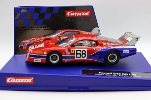 Carrera Digital 1 32 Ferrari 512 BB LM NART No.68 1979 Carreras Juguete Car Ranura Coches 2