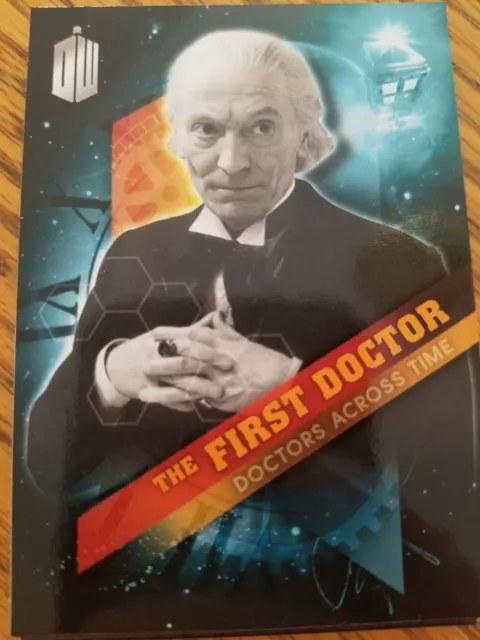 2016 Topps Doctor Who Timeless #1 The First Doctor - Doctors Across Time