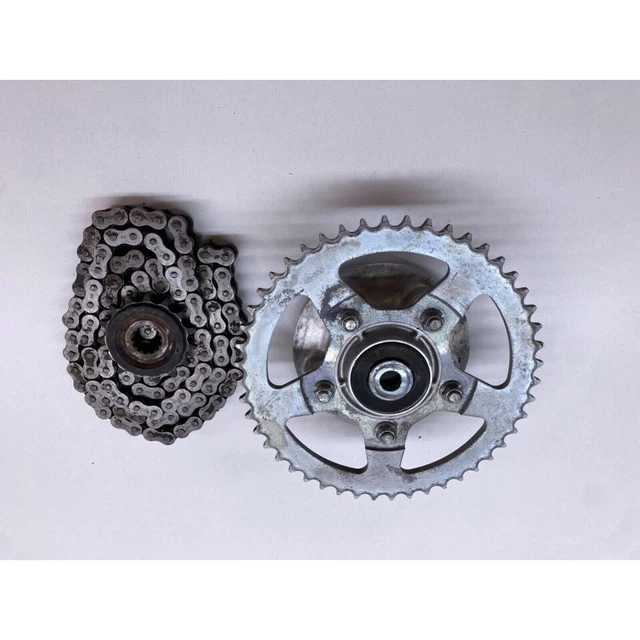 Kit Chaîne Et Pignon Or Renforcé Heavy Duty Pour KTM Duke 125 (2014-2019) - Transmission Robuste Moto