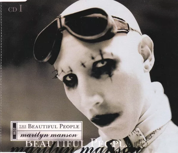 MARILYN MANSON: Beautiful People CD1 Single - Nothing Records IND95541 - UK 1997