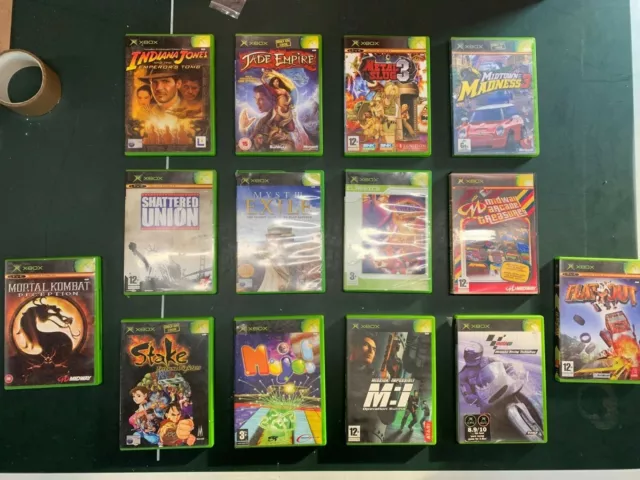 Various Xbox Original Titles! Buy One Or Bundle Up!