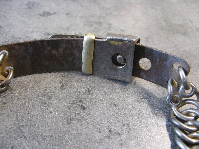 Collier Large Fer Forgé Pièce Unique Style Art Déco 1930 - Créateur, Collection