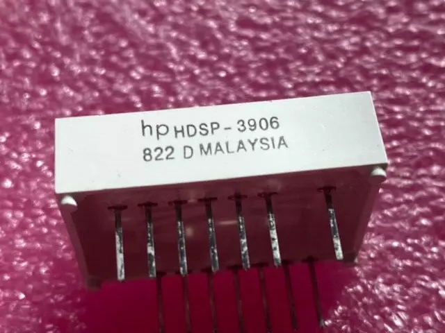 11pc HDSP-3906  HP Large  LED Displays & Accessories Red 626nm 0.8in 7 Segment
