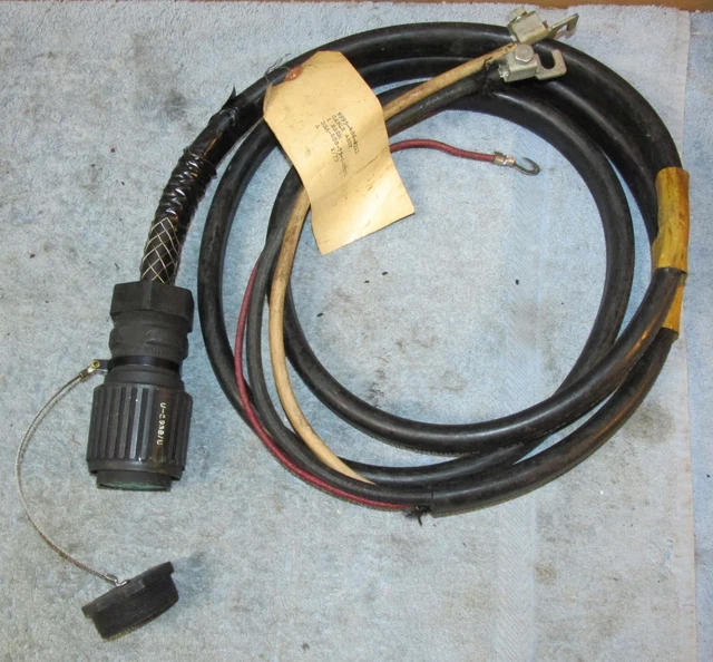 Vtg 1973 US Military/Army Radio/Generator 10' Cable DSA 400 C-0771 CX 4693D J469