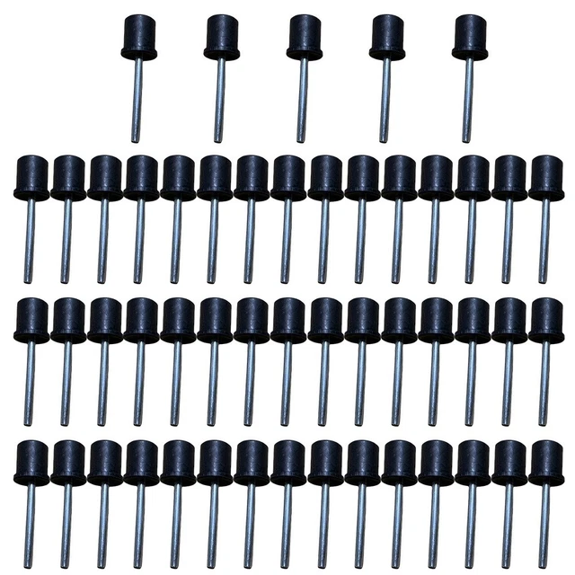 50 Connecteurs De Poteau De Tente – Fer Galvanisé, 6 Mm, Pour Réparation Rapide De Tentes, Auvents Et Abris