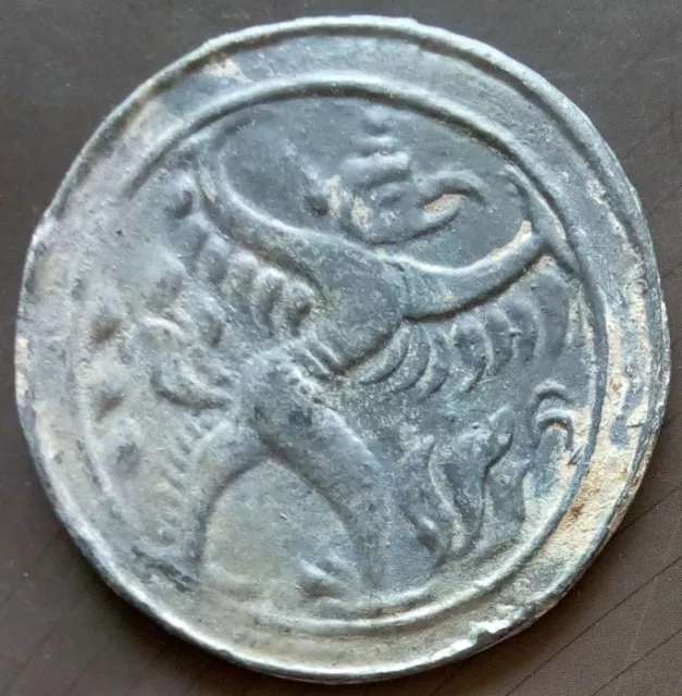 18th circa.--SOUTHEAST ASIA--ANCIENT COIN---GARUDA---dia. 70 mm. heavy coin