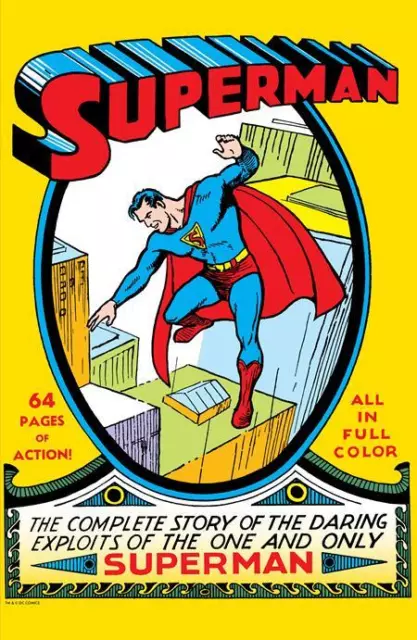 Superman #1 Facsimile Edition DC Comics NM 2022