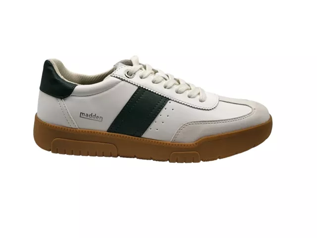 STEVE MADDEN MENS Kadden Lace Up Green White Sneaker Shoes Size 8 $64. ...