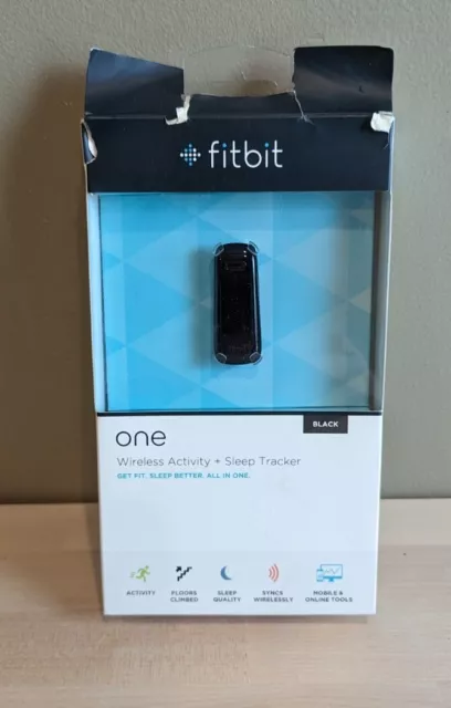 Fitbit One Wireless Activity and Sleep Tracker Black New/Factory Sealed