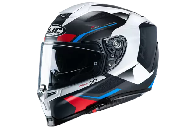 Casco Integrale Helmet Hjc Rpha 70 Kosis Mc21Sf Nero/Rosso/Blu Taglia S