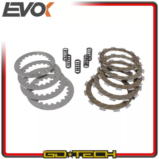 Kit Serie 5 Dischi Frizione Kevlar Molle Rinforzate Derbi Aprilia Gilera 50 2T