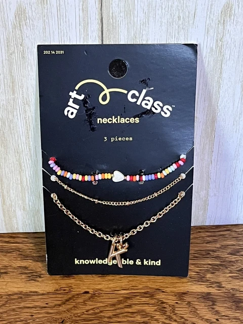 Art Class Girls Necklace Set Knowledgeable & Kind