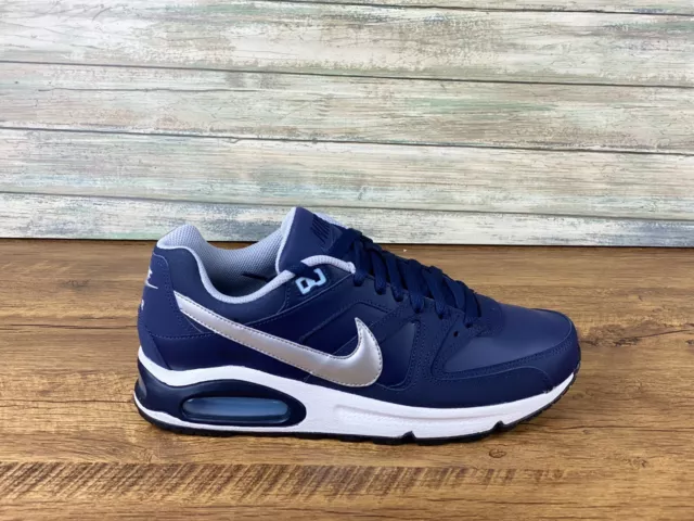 Sneaker Nike Air Max Command Leather blu 749760-401 scarpe uomo taglia a scelta