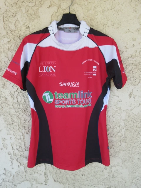 Maillot Rugby Vintage SAC UAV Vic Fezensac Condom – Taille L, Numéro 14, Porté