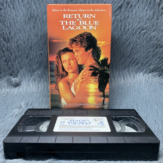 RETURN TO THE Blue Lagoon VHS 1992 Tape Columbia Milla Jovovich Brian