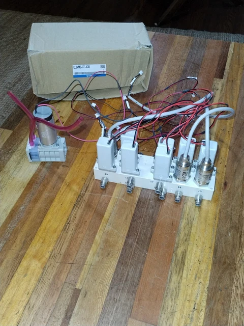 Smc Lvm 205ry Chem Valve & Namiki Dbl30 Mounted, Entire Unit